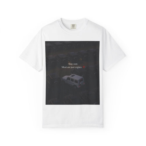 Garment-Dyed Unisex T-Shirt with Inspiring Quote | Unique Graphic Tee for Everyday Wear, Gifts, and Events